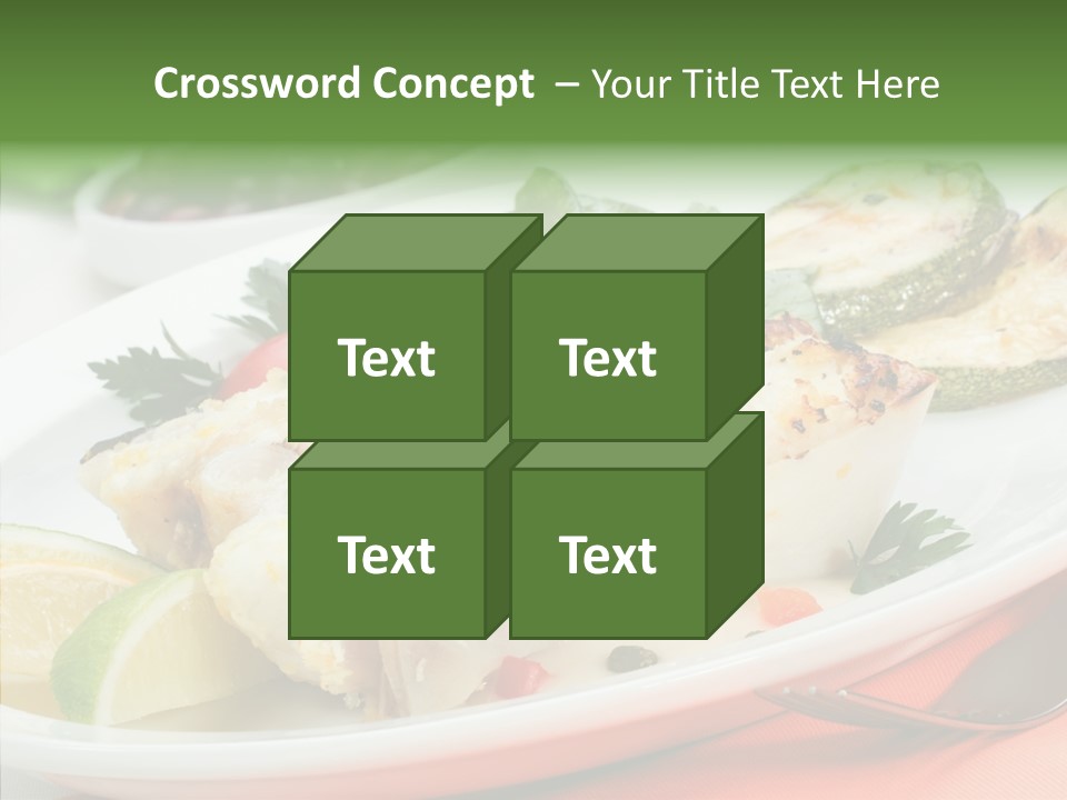 Garnish Fine Food PowerPoint Template