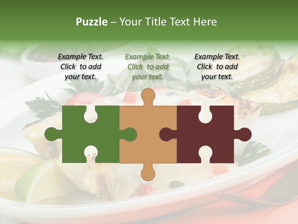 Garnish Fine Food PowerPoint Template