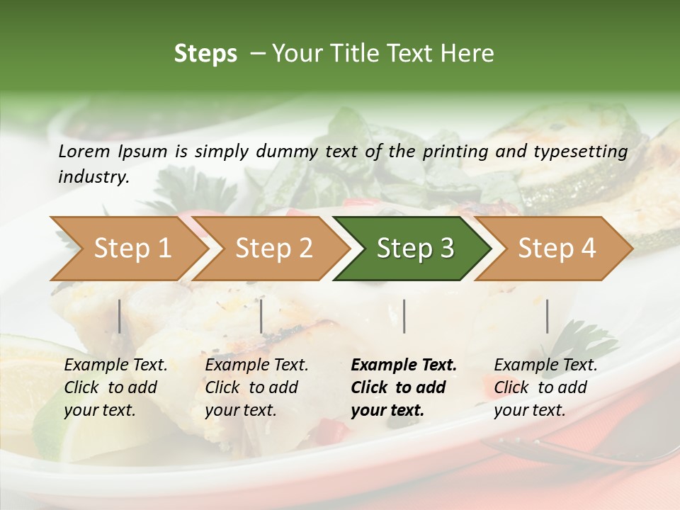 Garnish Fine Food PowerPoint Template