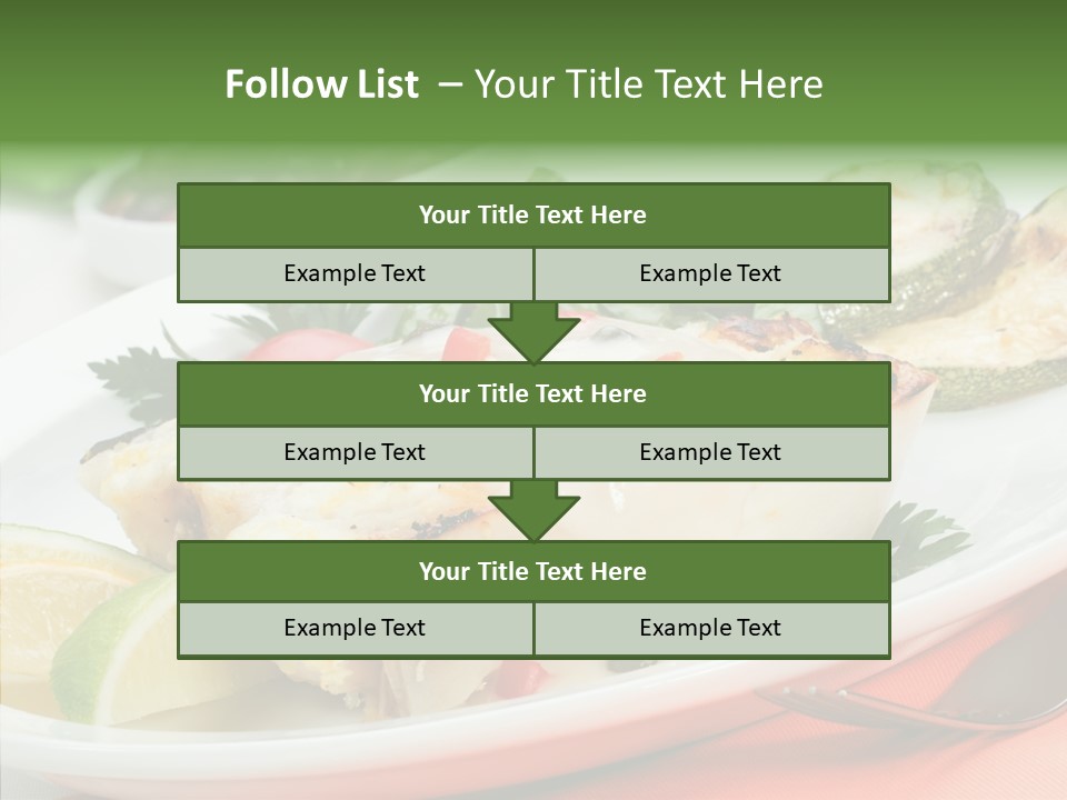 Garnish Fine Food PowerPoint Template