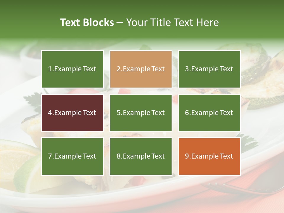 Garnish Fine Food PowerPoint Template