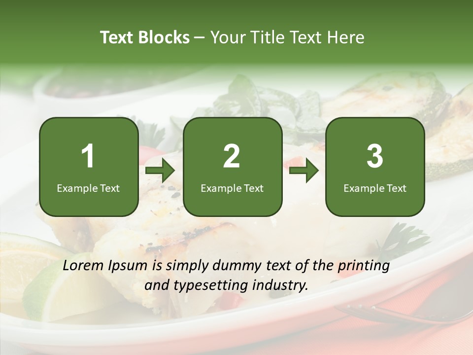 Garnish Fine Food PowerPoint Template