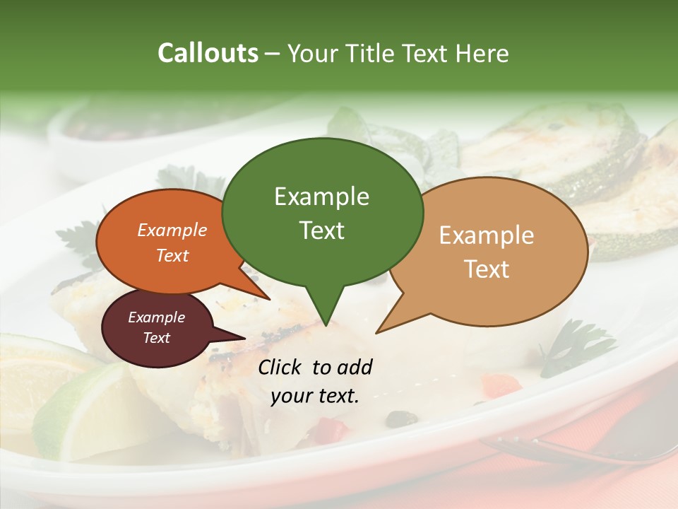 Garnish Fine Food PowerPoint Template