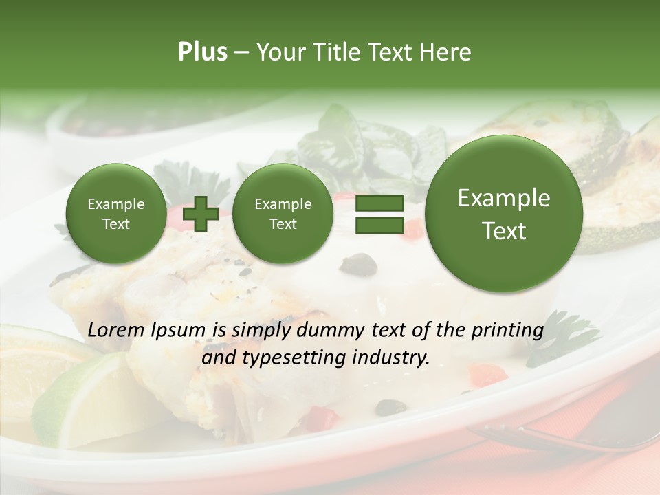 Garnish Fine Food PowerPoint Template