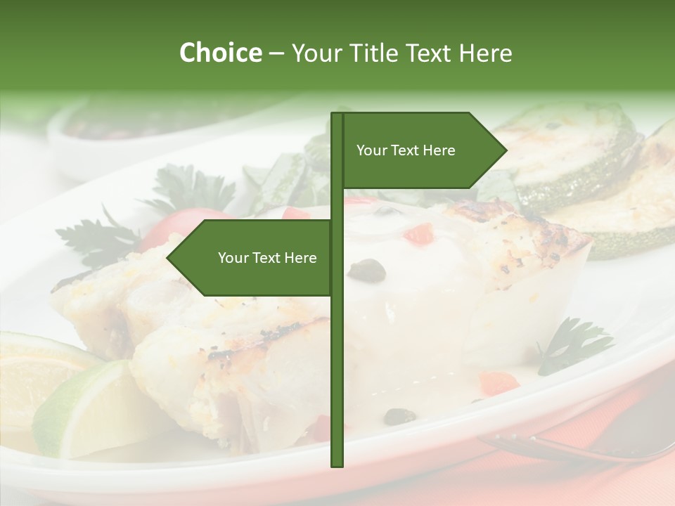 Garnish Fine Food PowerPoint Template