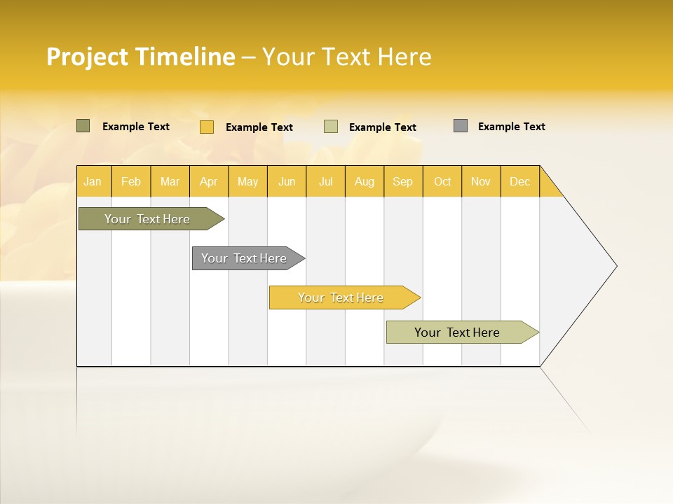 Yellow Cooking Heap PowerPoint Template