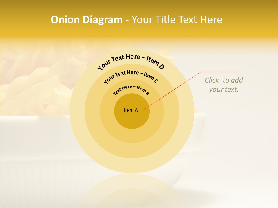 Yellow Cooking Heap PowerPoint Template