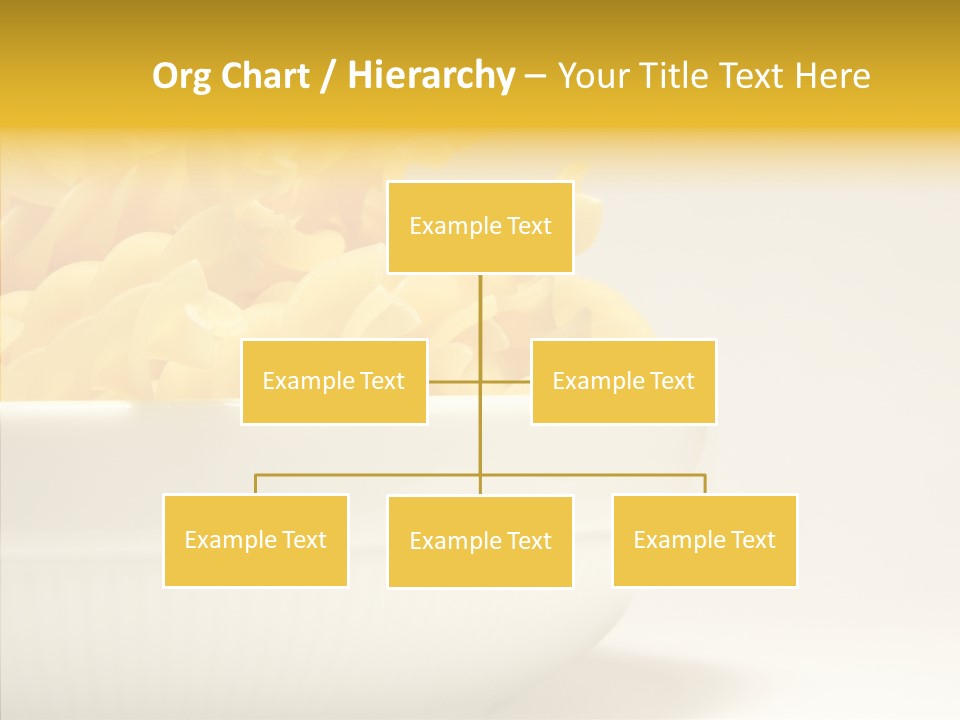 Yellow Cooking Heap PowerPoint Template