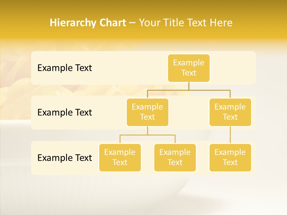Yellow Cooking Heap PowerPoint Template
