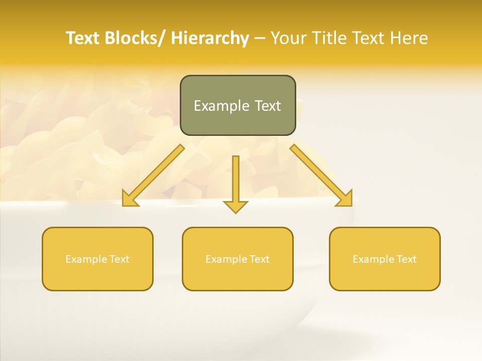 Yellow Cooking Heap PowerPoint Template