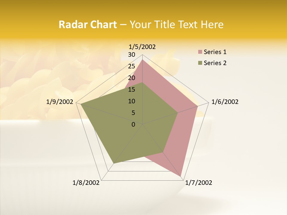 Yellow Cooking Heap PowerPoint Template