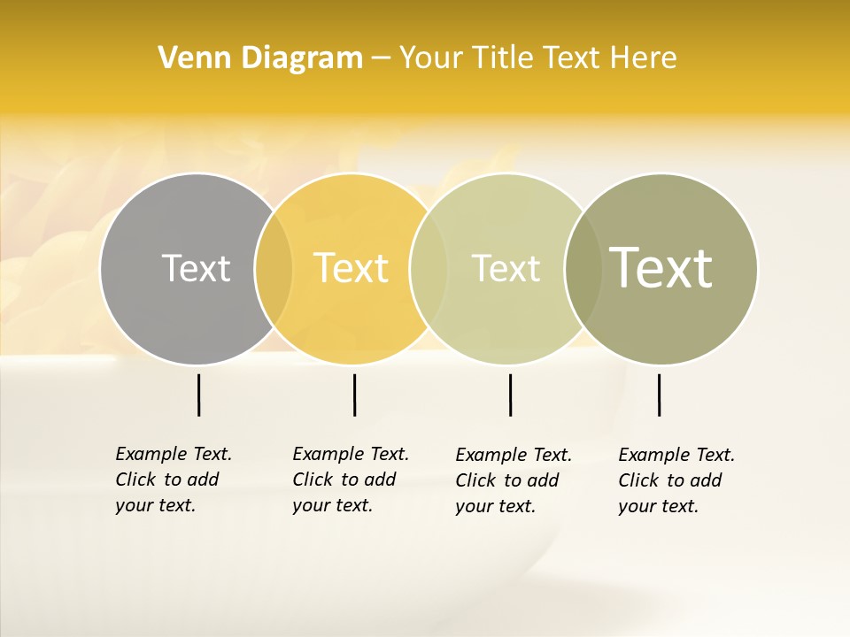 Yellow Cooking Heap PowerPoint Template