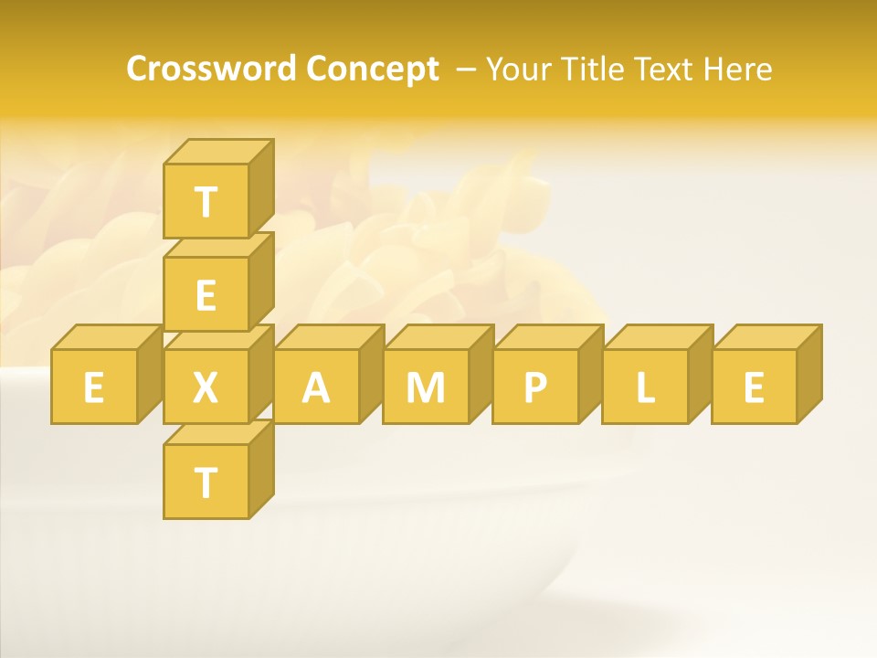 Yellow Cooking Heap PowerPoint Template
