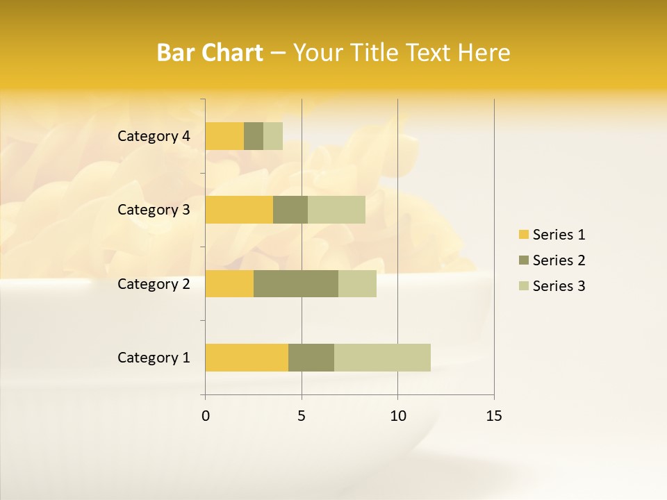 Yellow Cooking Heap PowerPoint Template