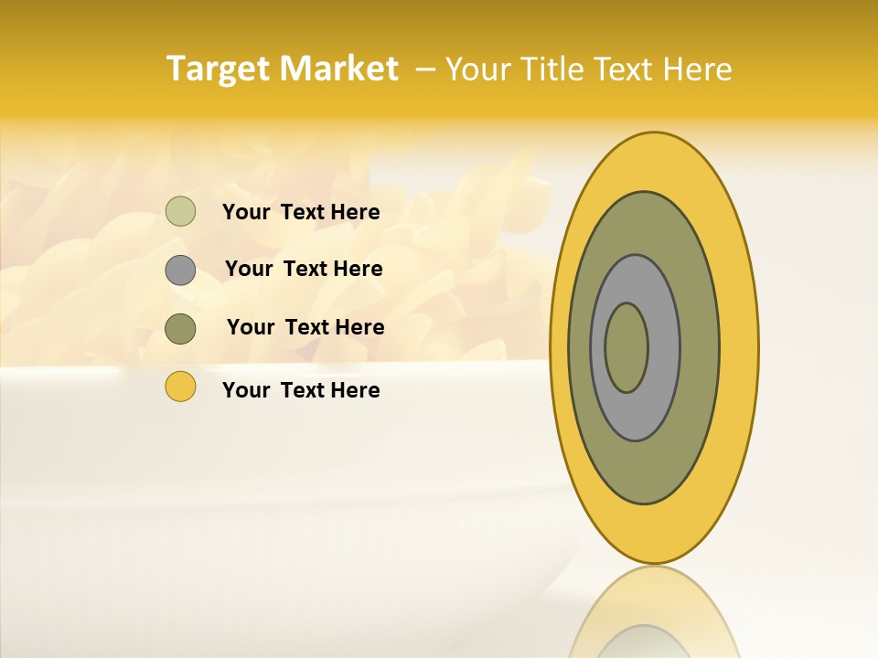 Yellow Cooking Heap PowerPoint Template