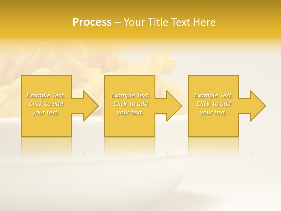 Yellow Cooking Heap PowerPoint Template