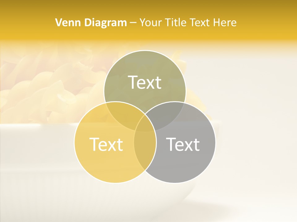 Yellow Cooking Heap PowerPoint Template