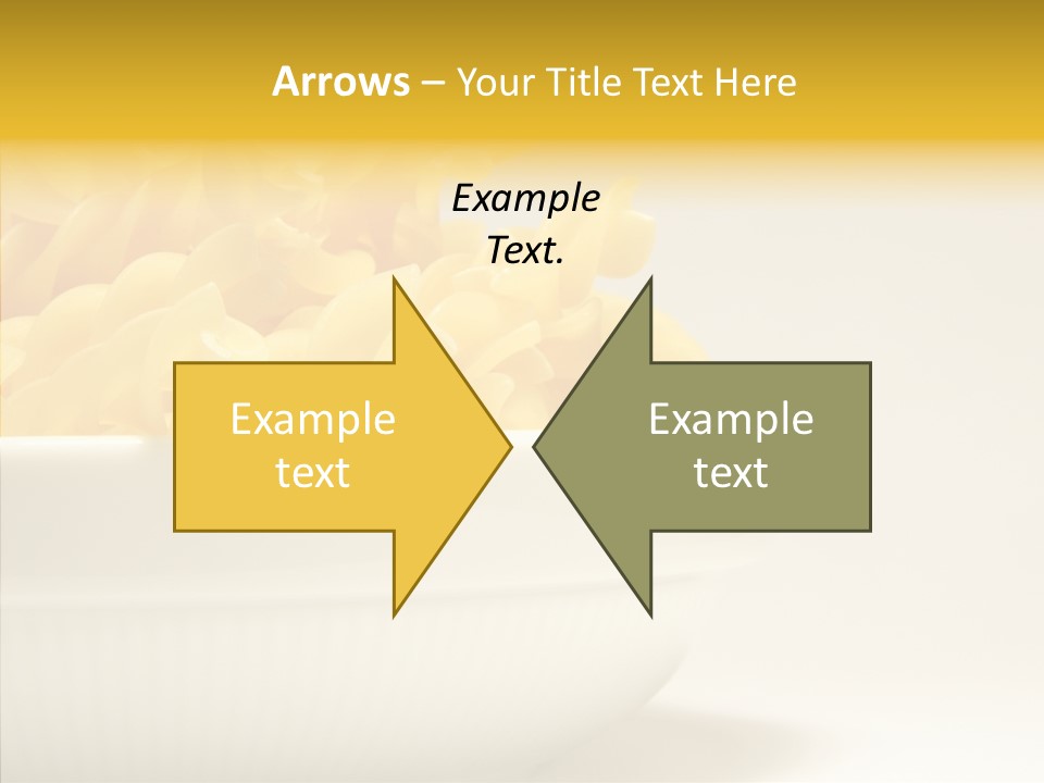 Yellow Cooking Heap PowerPoint Template