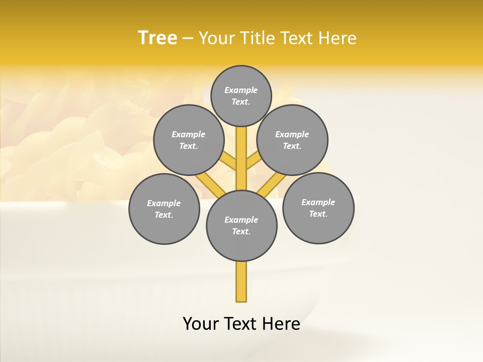Yellow Cooking Heap PowerPoint Template