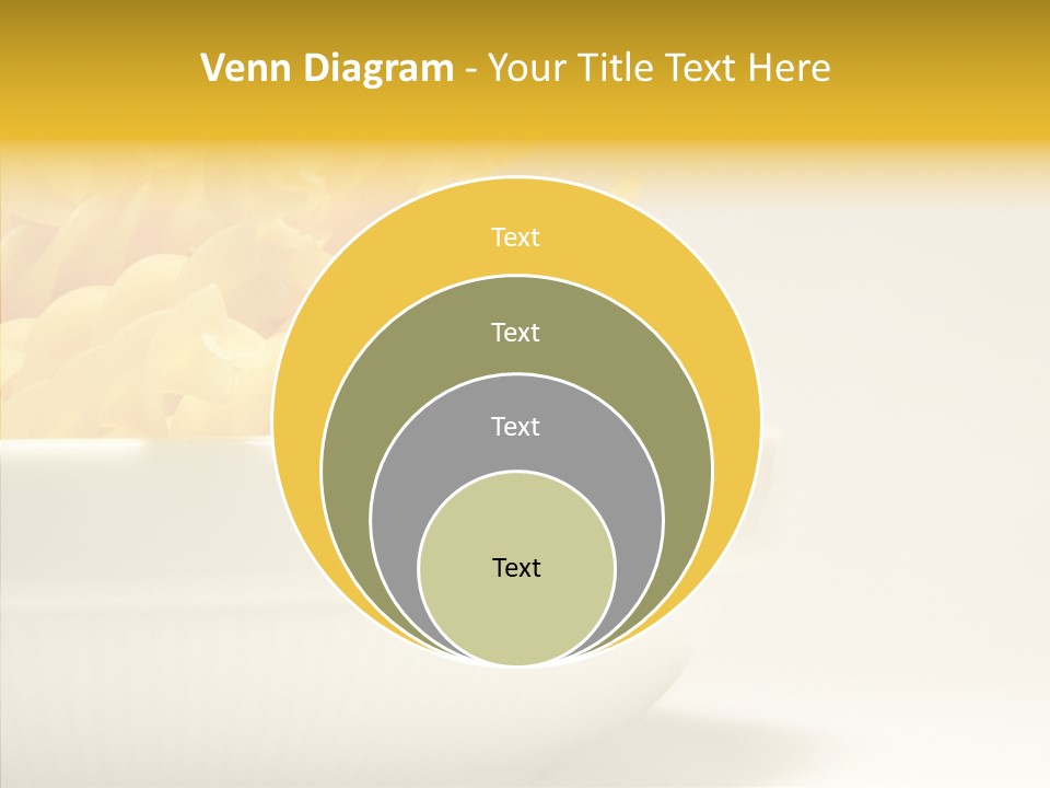 Yellow Cooking Heap PowerPoint Template