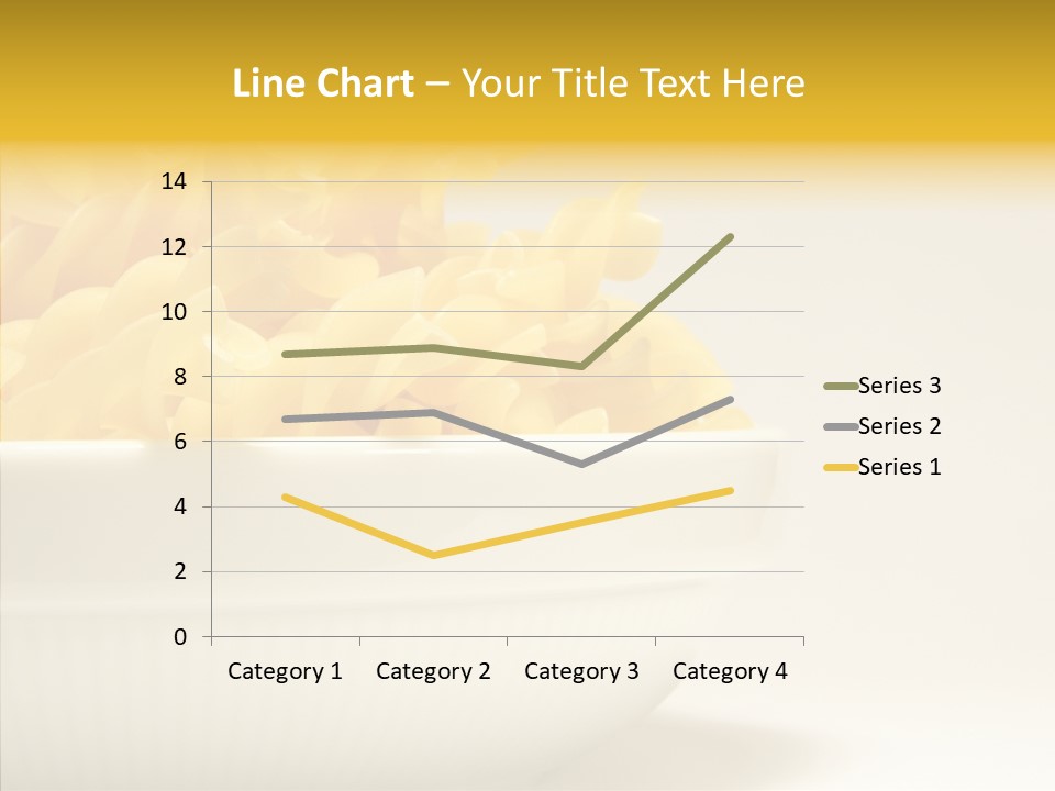 Yellow Cooking Heap PowerPoint Template