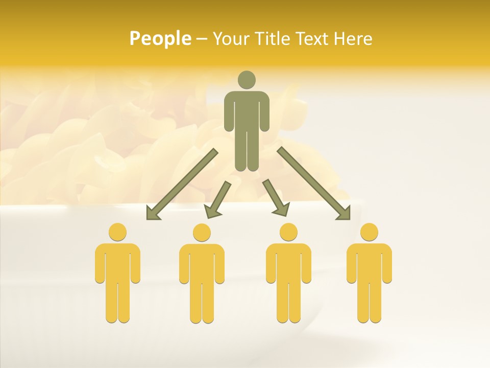 Yellow Cooking Heap PowerPoint Template