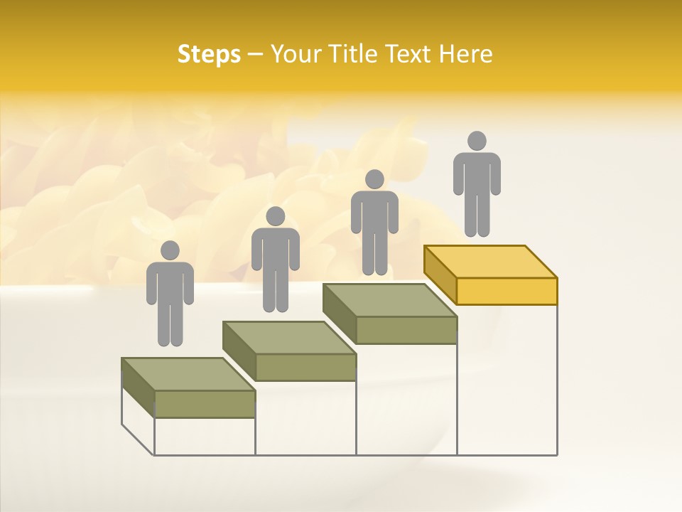 Yellow Cooking Heap PowerPoint Template