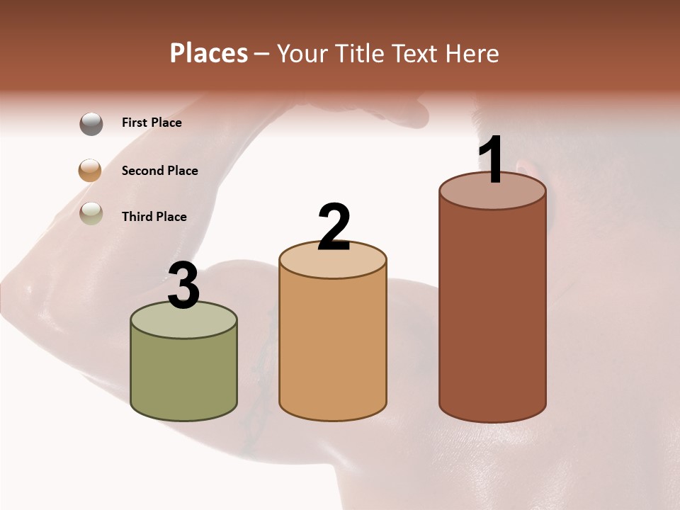 Naked Sport Ripped PowerPoint Template