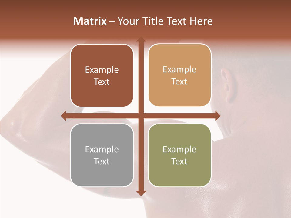 Naked Sport Ripped PowerPoint Template