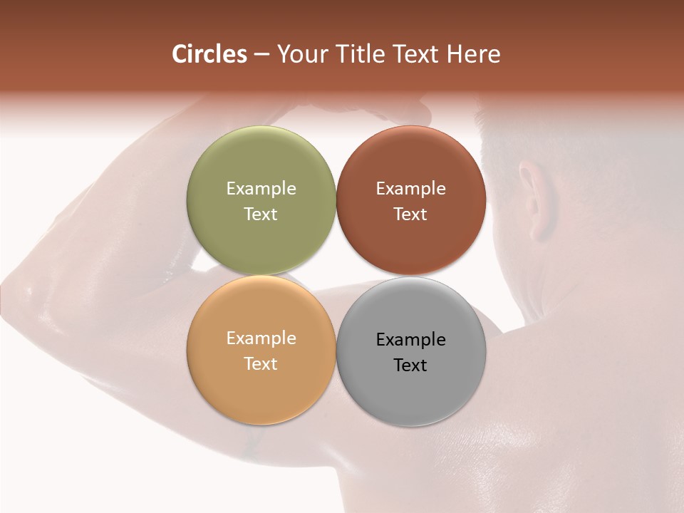 Naked Sport Ripped PowerPoint Template