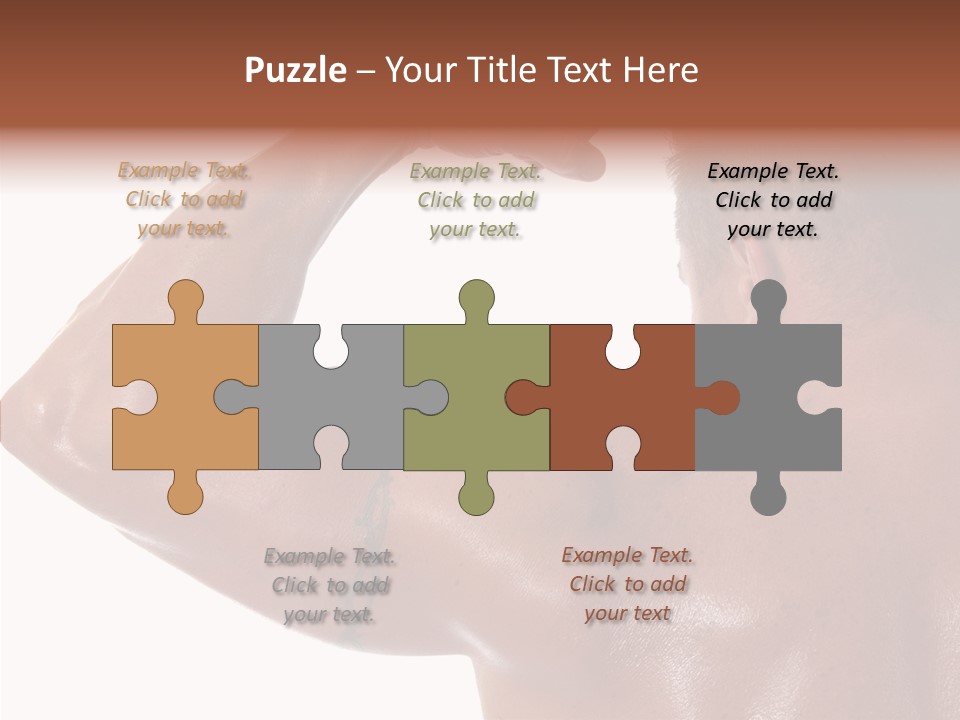 Naked Sport Ripped PowerPoint Template