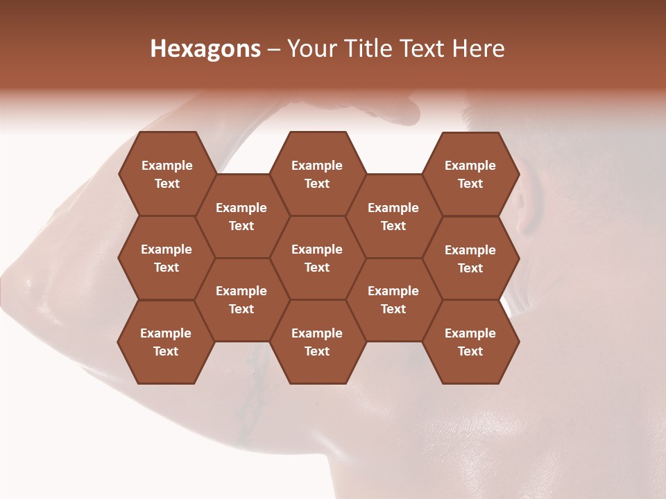 Naked Sport Ripped PowerPoint Template