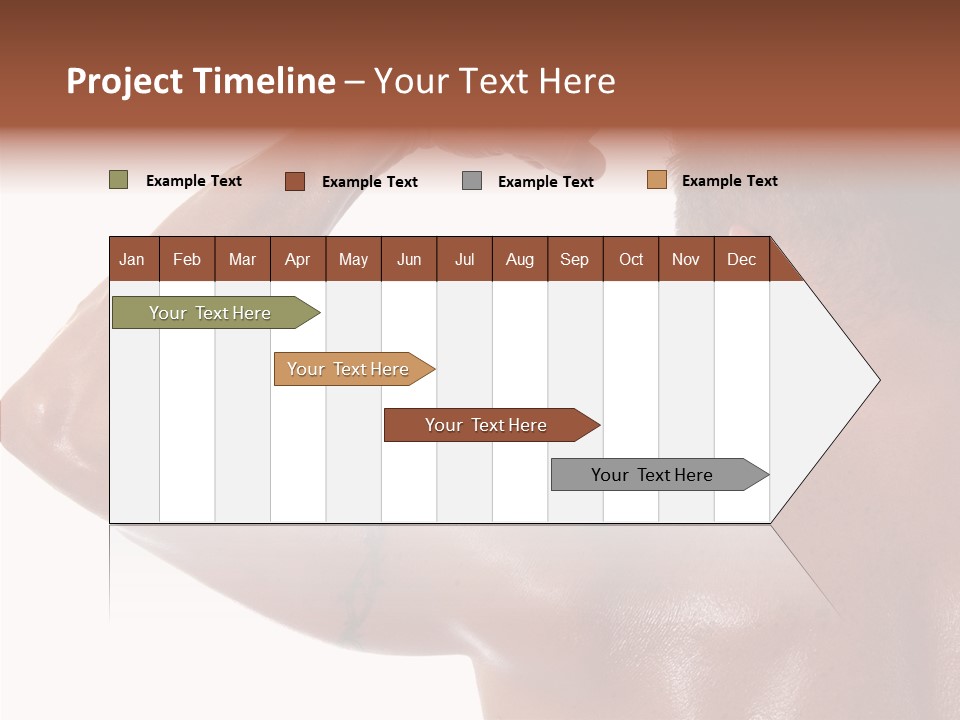 Naked Sport Ripped PowerPoint Template