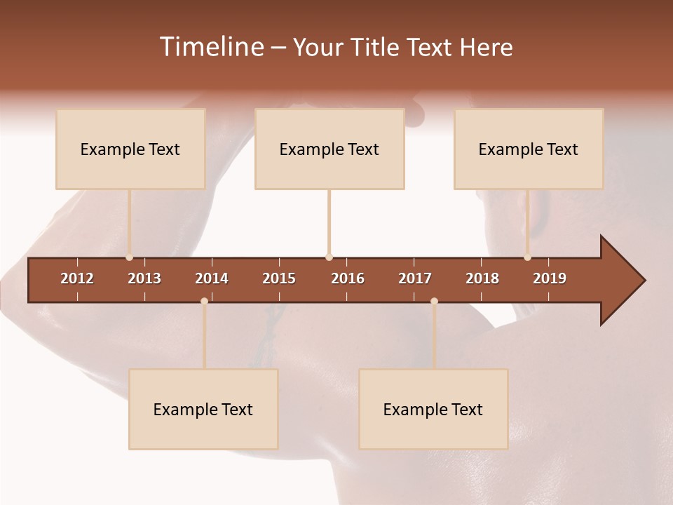 Naked Sport Ripped PowerPoint Template