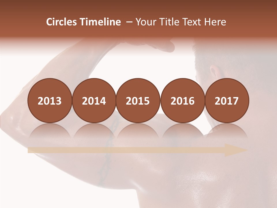 Naked Sport Ripped PowerPoint Template