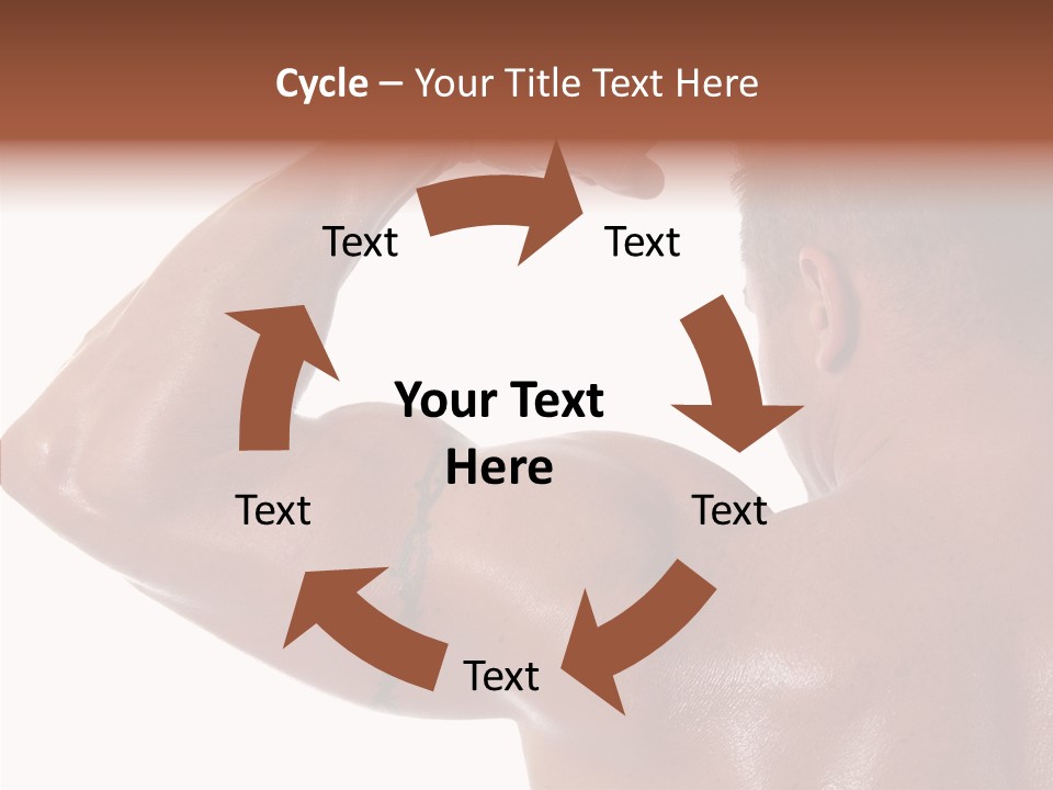 Naked Sport Ripped PowerPoint Template