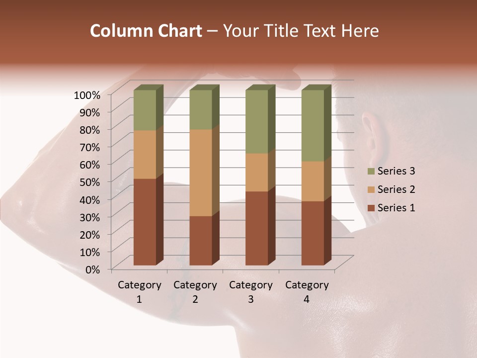 Naked Sport Ripped PowerPoint Template