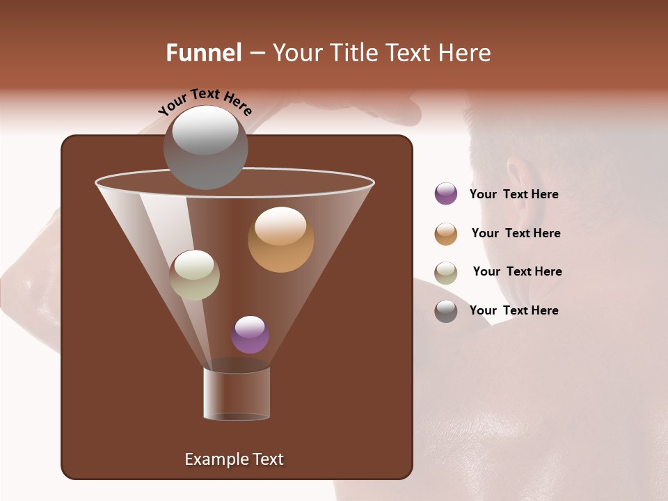 Naked Sport Ripped PowerPoint Template