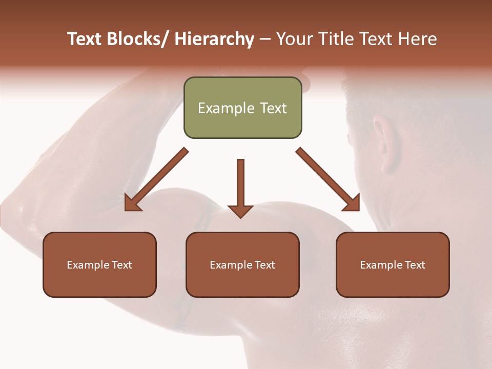 Naked Sport Ripped PowerPoint Template