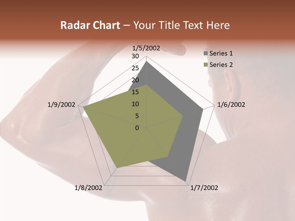 Naked Sport Ripped PowerPoint Template