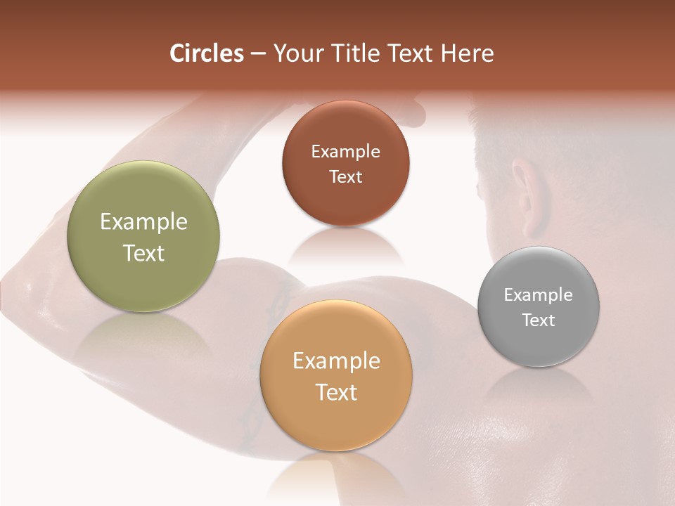 Naked Sport Ripped PowerPoint Template