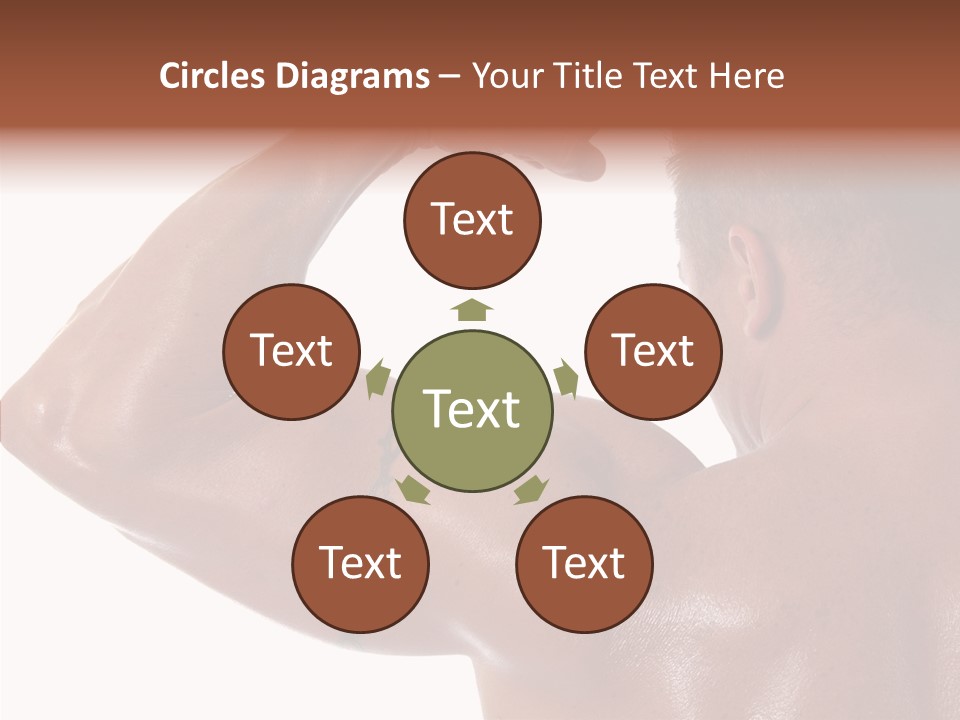 Naked Sport Ripped PowerPoint Template