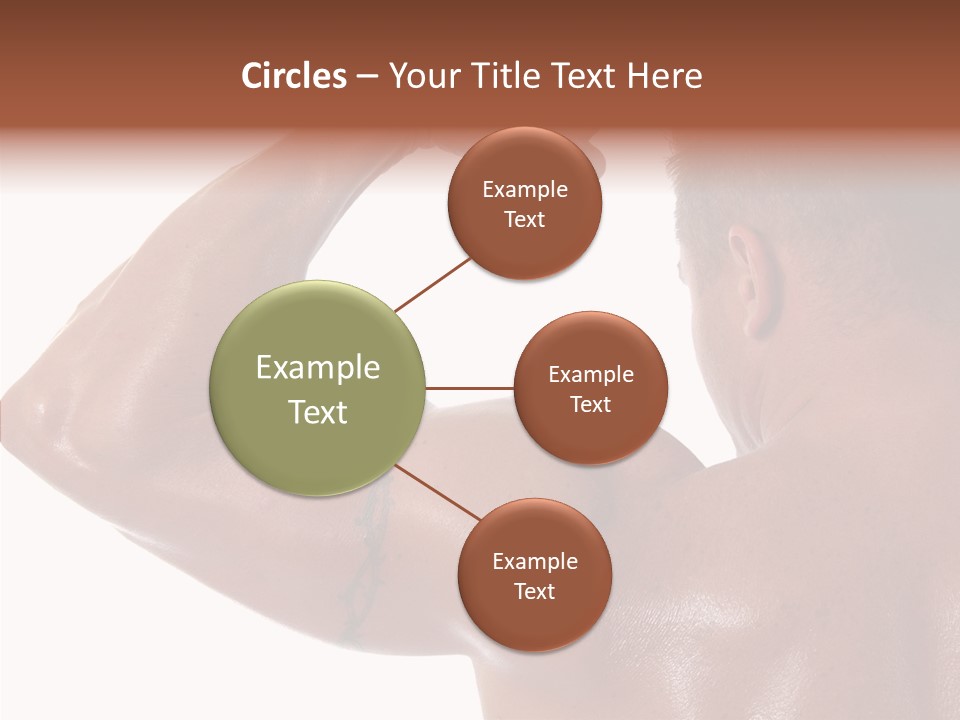 Naked Sport Ripped PowerPoint Template