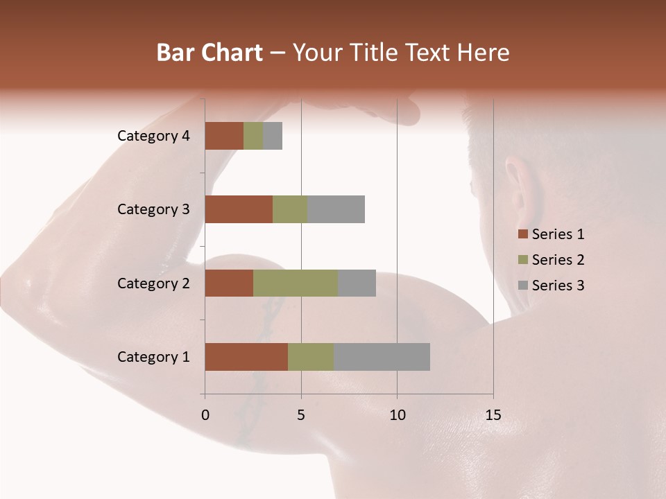 Naked Sport Ripped PowerPoint Template