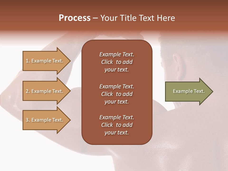 Naked Sport Ripped PowerPoint Template