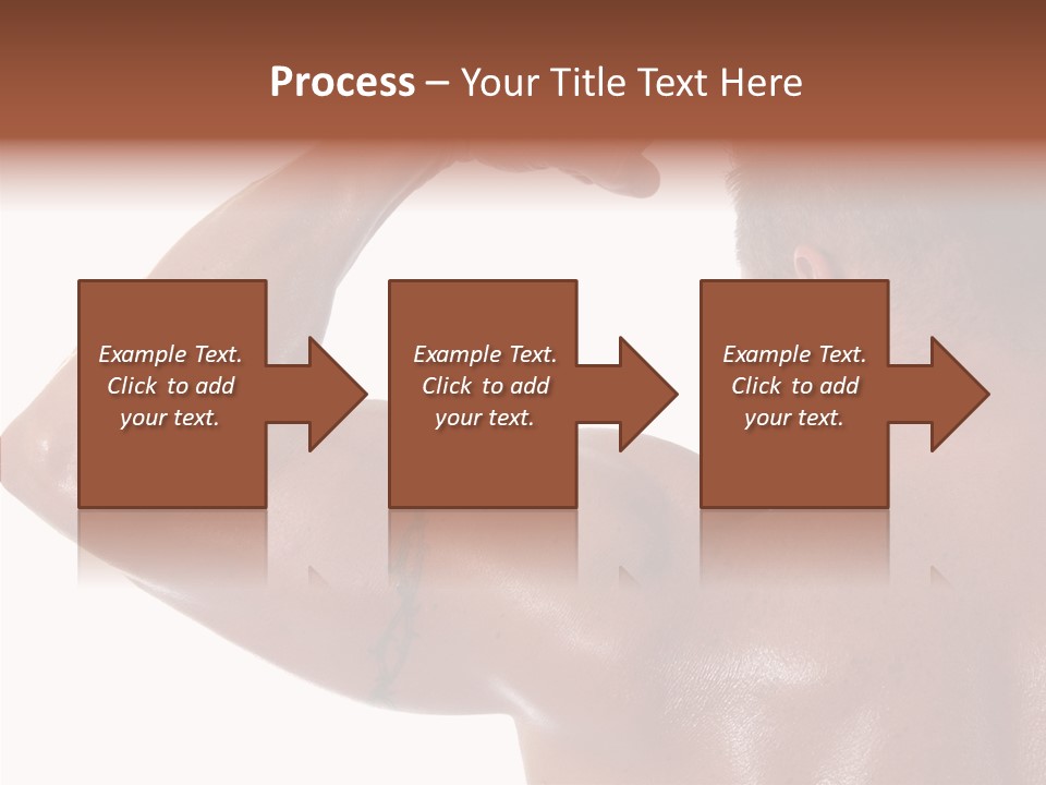 Naked Sport Ripped PowerPoint Template