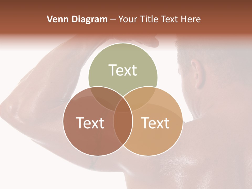 Naked Sport Ripped PowerPoint Template