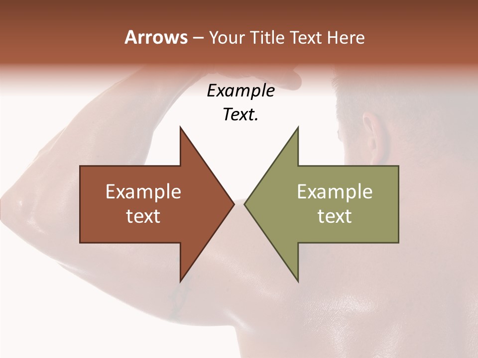 Naked Sport Ripped PowerPoint Template