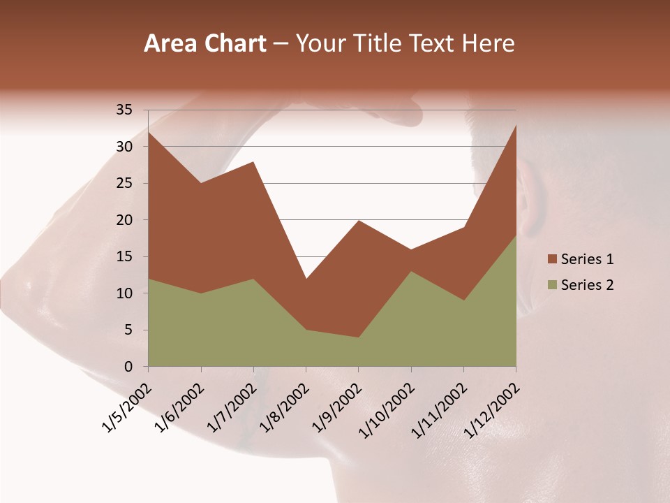 Naked Sport Ripped PowerPoint Template
