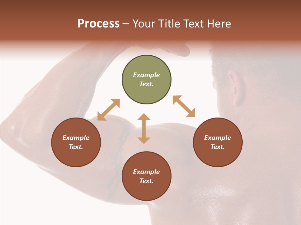 Naked Sport Ripped PowerPoint Template